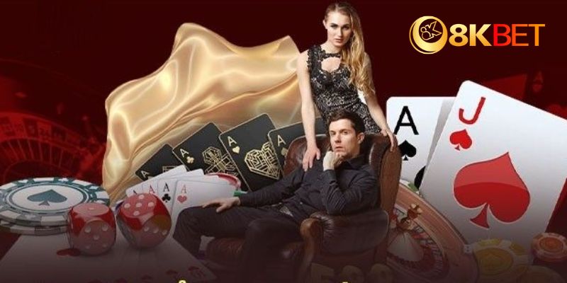 Đa dạng các thể loại game tại casino 8kbet